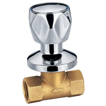 brass foot valve